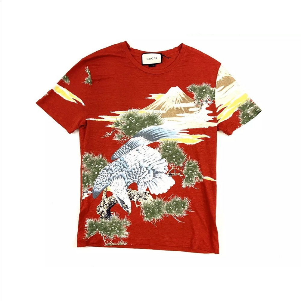MEGA RARE Mens GUCCI Short-Sleeve Shirt Japanese